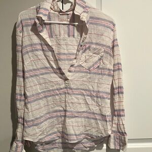 Merona Multicolor Striped Shirt